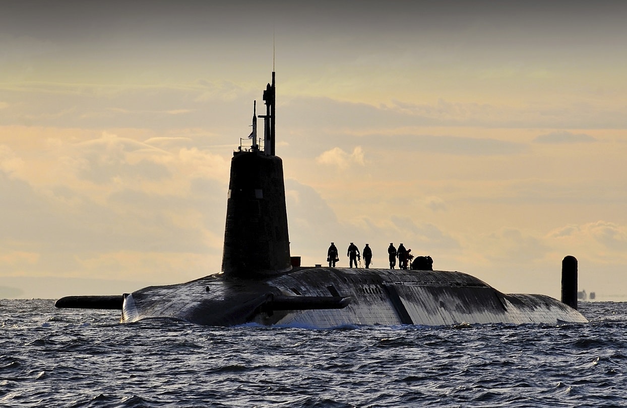 HMS Vanguard Radiation Leak