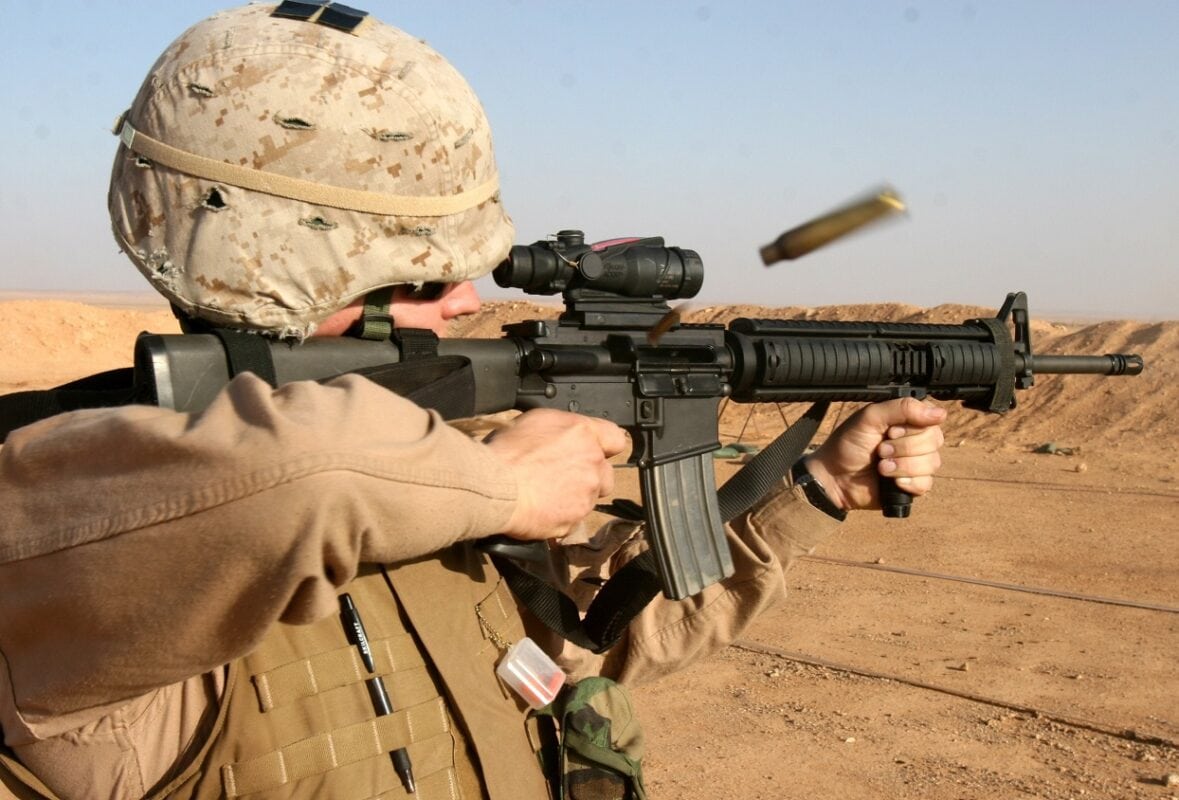 M16 Rifle. Image: Creative Commons.