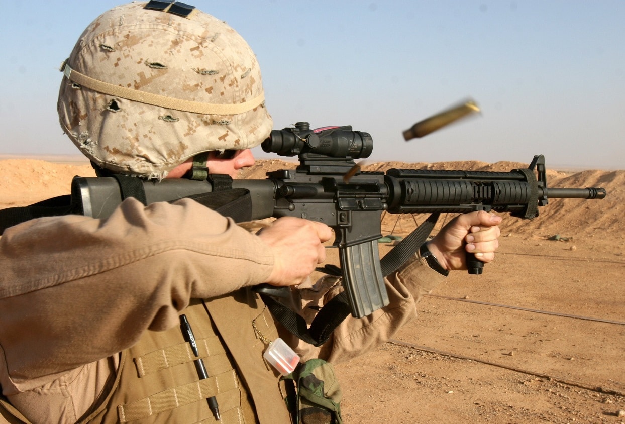 M16 Rifle. Image: Creative Commons.