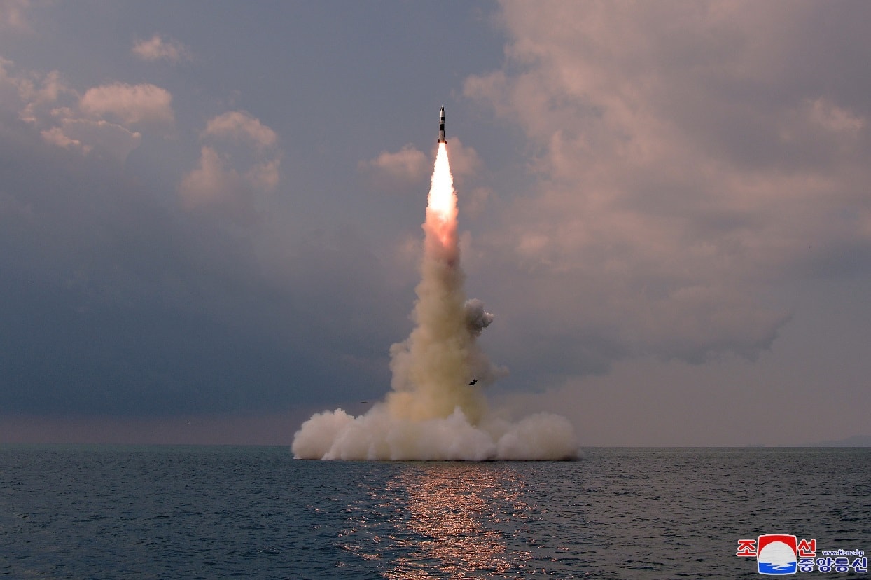 North Korea Tested Submarine-Launched Ballistic Missile