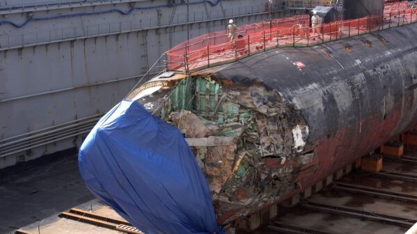Nuclear Submarine Crash