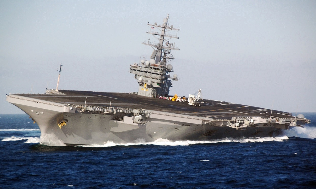 USS Ronald Reagan Sunk