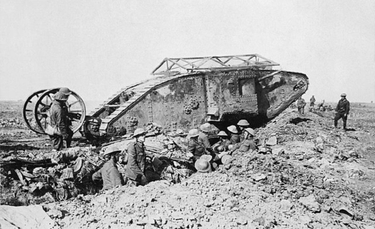 History's First Tank Offensive