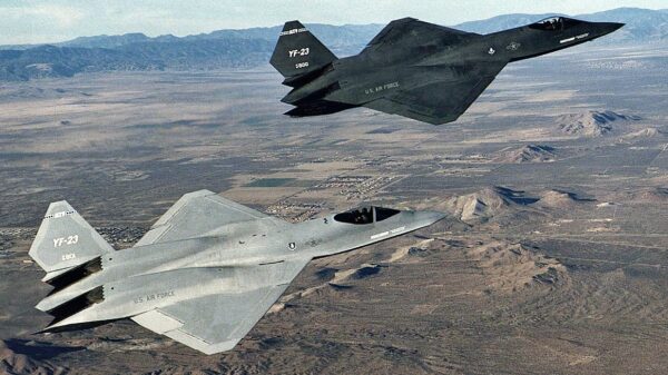 YF-23 Stealth Fighter