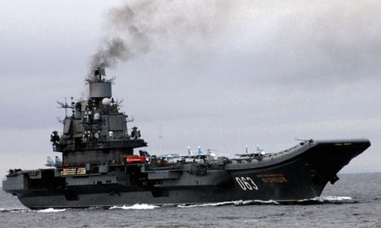 Admiral Kuznetsov Aircraft Carrier. Image: Creative Commons.