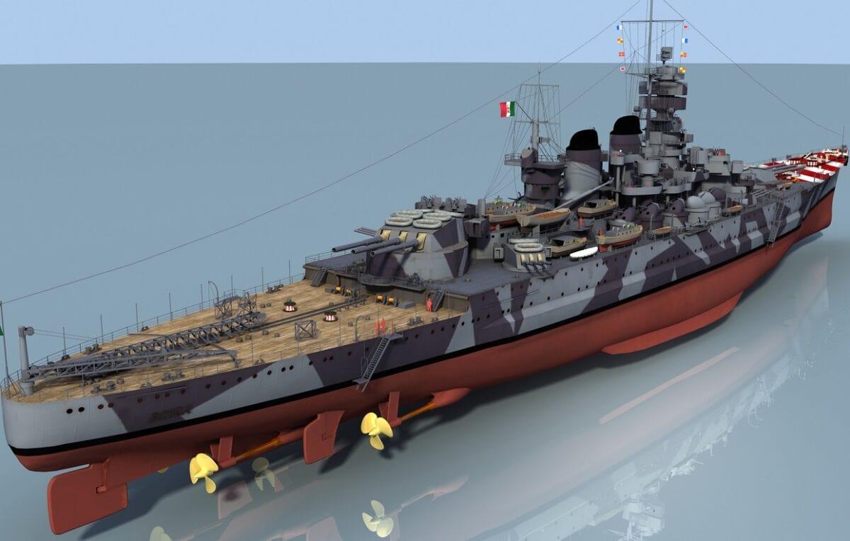 Battleship Roma. Image: Creative Commons.