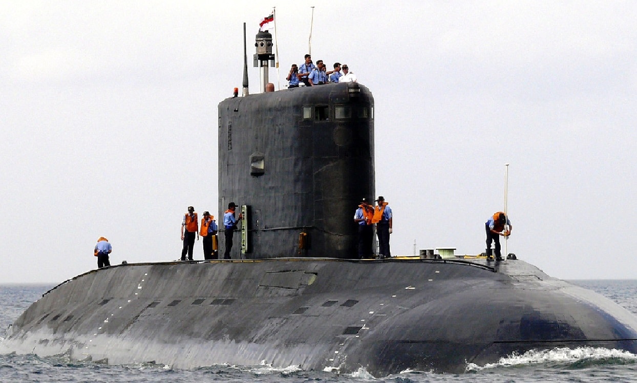 Kilo-Class Submarine. Image Credit: Creative Commons.