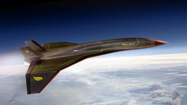 Hermeus’ Quarterhorse, a future hypersonic and reusable aircraft tested its engine during a ground test event that unveiled the first prototype.