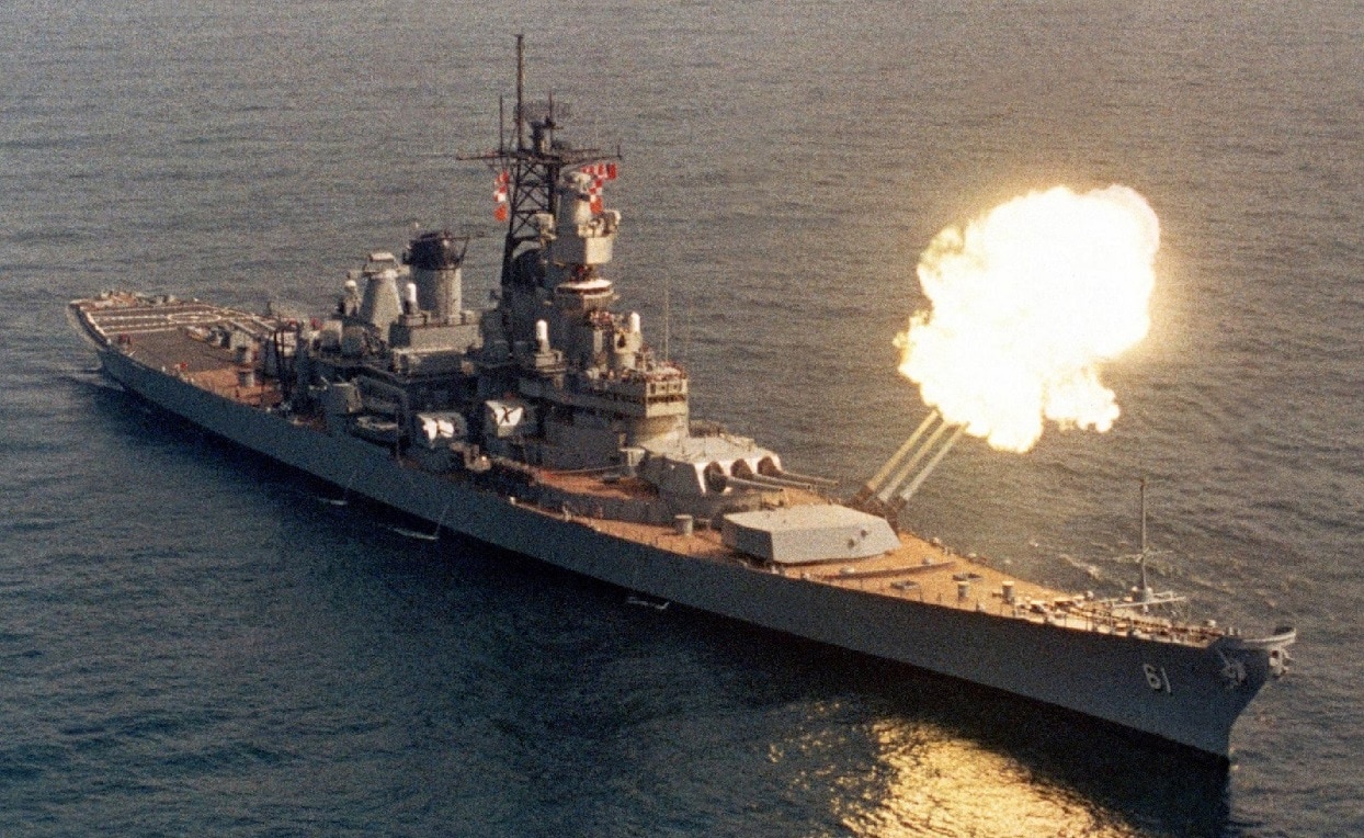 U.S. Navy Iowa-Class Battleship. Sadly the Montana-class was never built. Image: Creative Commons.