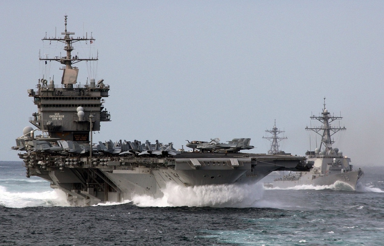 USS Enterprise Accident