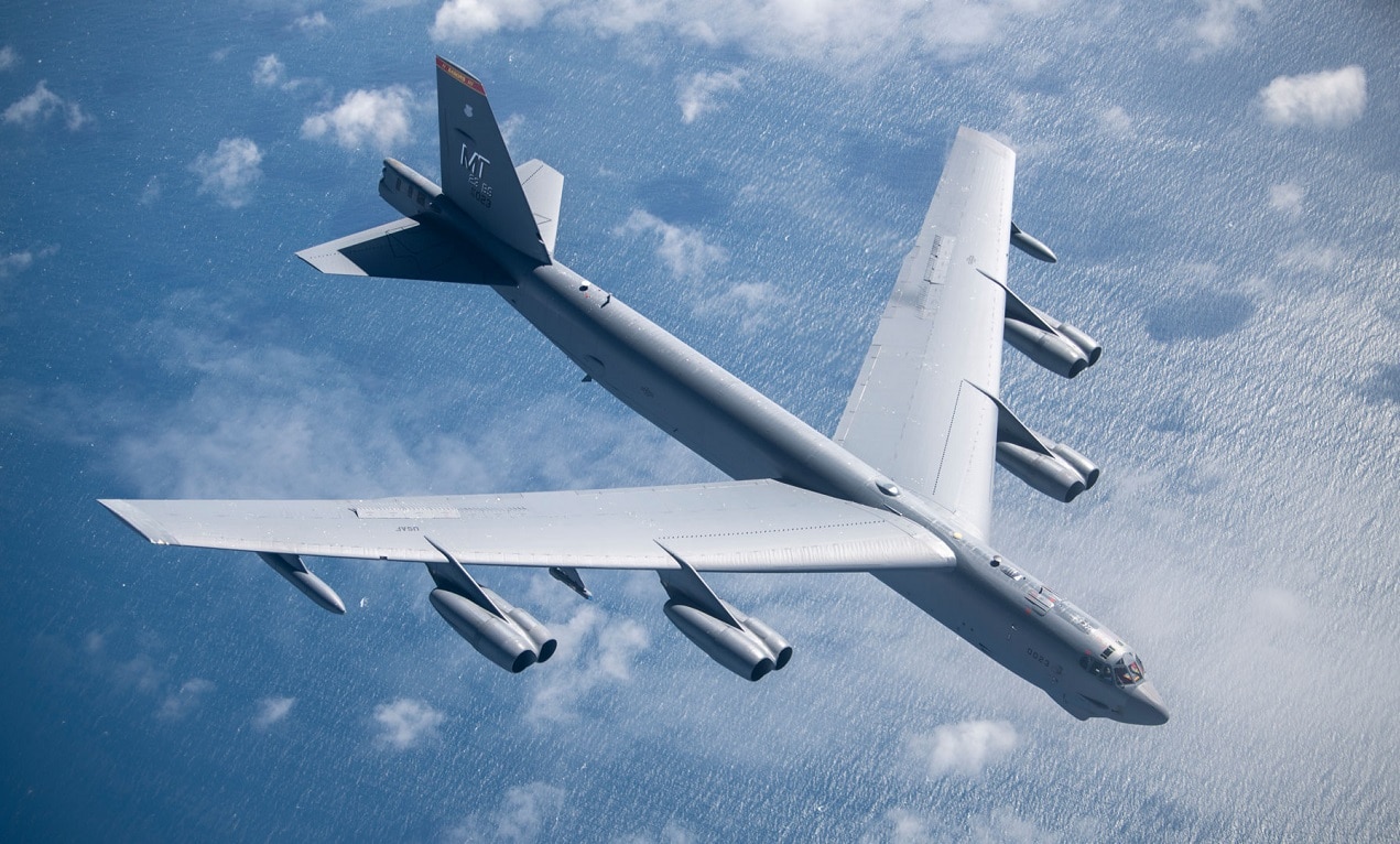 B-52 Bomber. Image Credit: US Air Force.