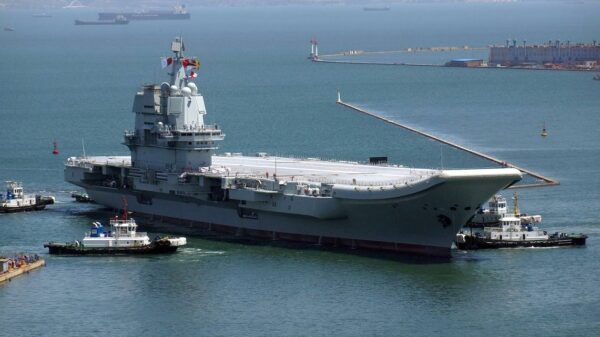 China Type 002 Aircraft Carrier. Image Credit: Creative Commons.