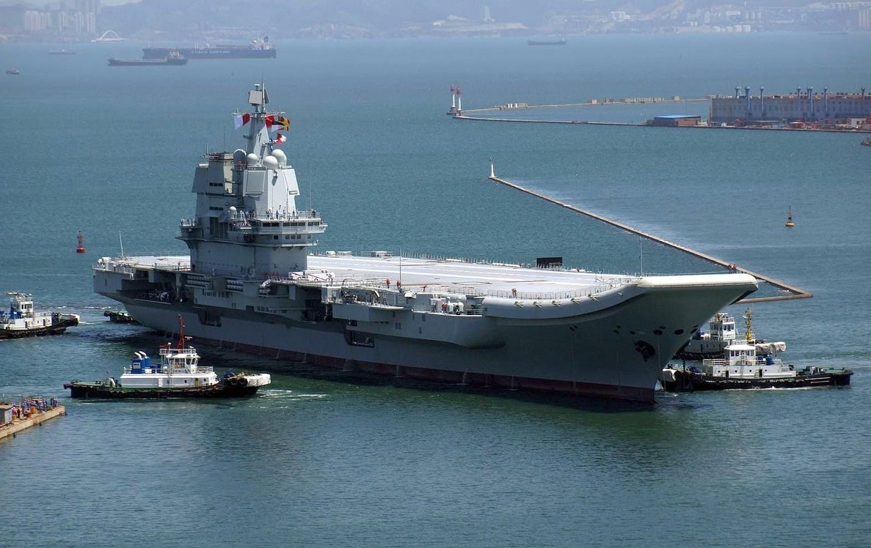 China Type 002 Aircraft Carrier. Image Credit: Creative Commons.