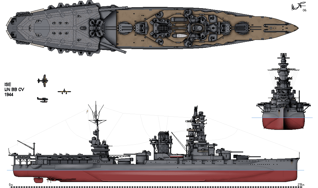 Battleship Hyūga. Image Credit: Creative Commons.