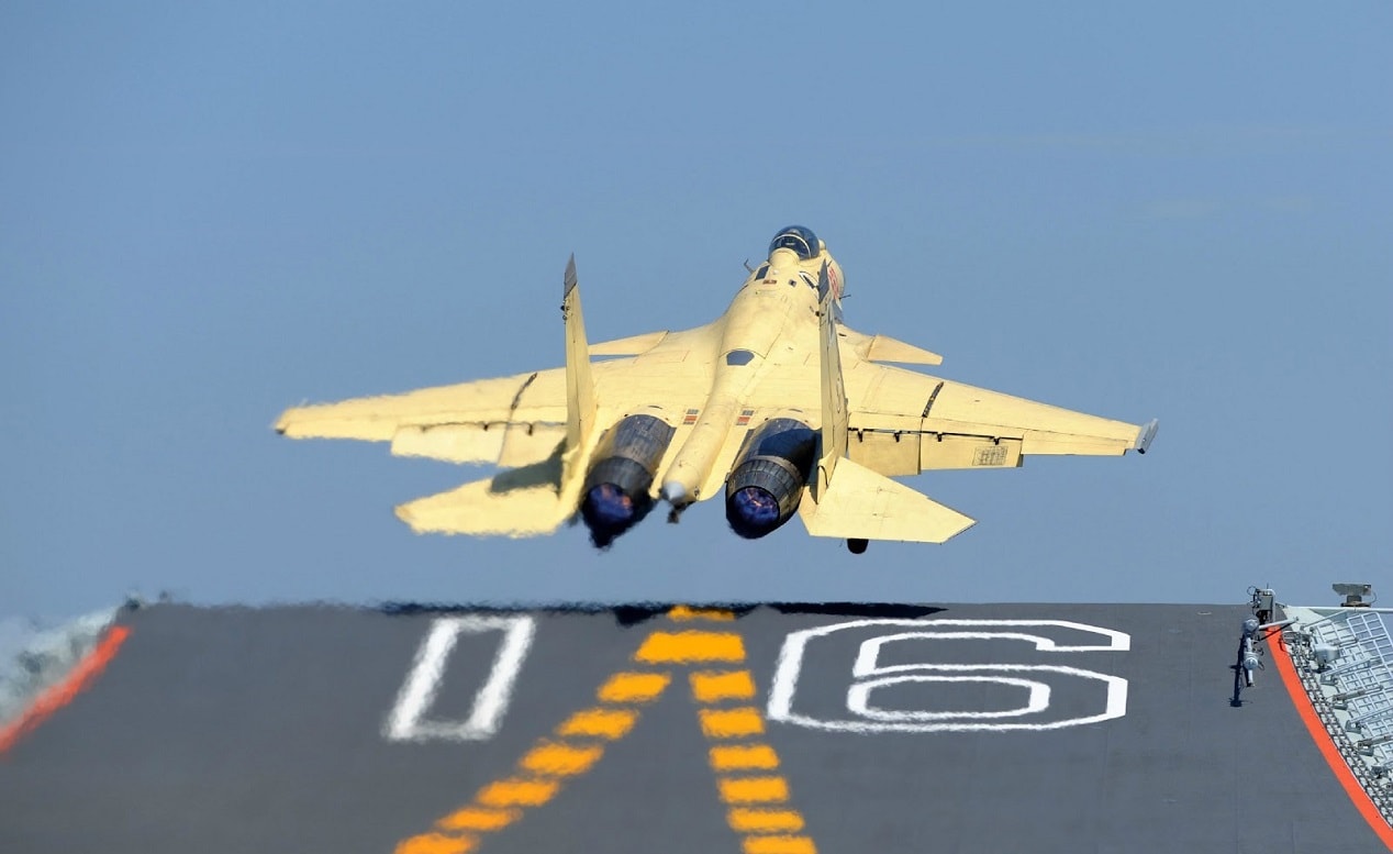 J-15 fighter. Image Credit: Chinese Internet.