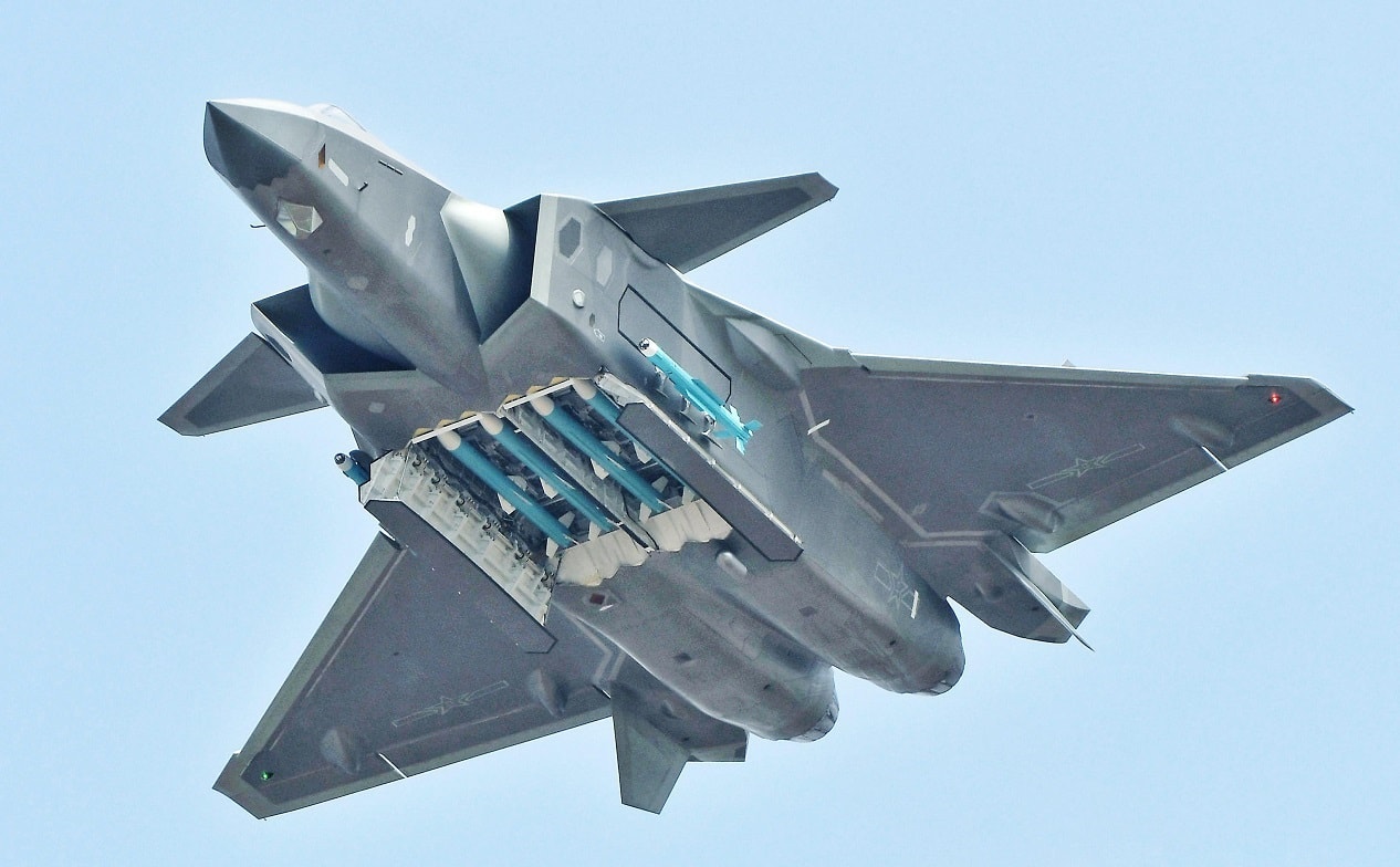 J-20. Image: Creative Commons.