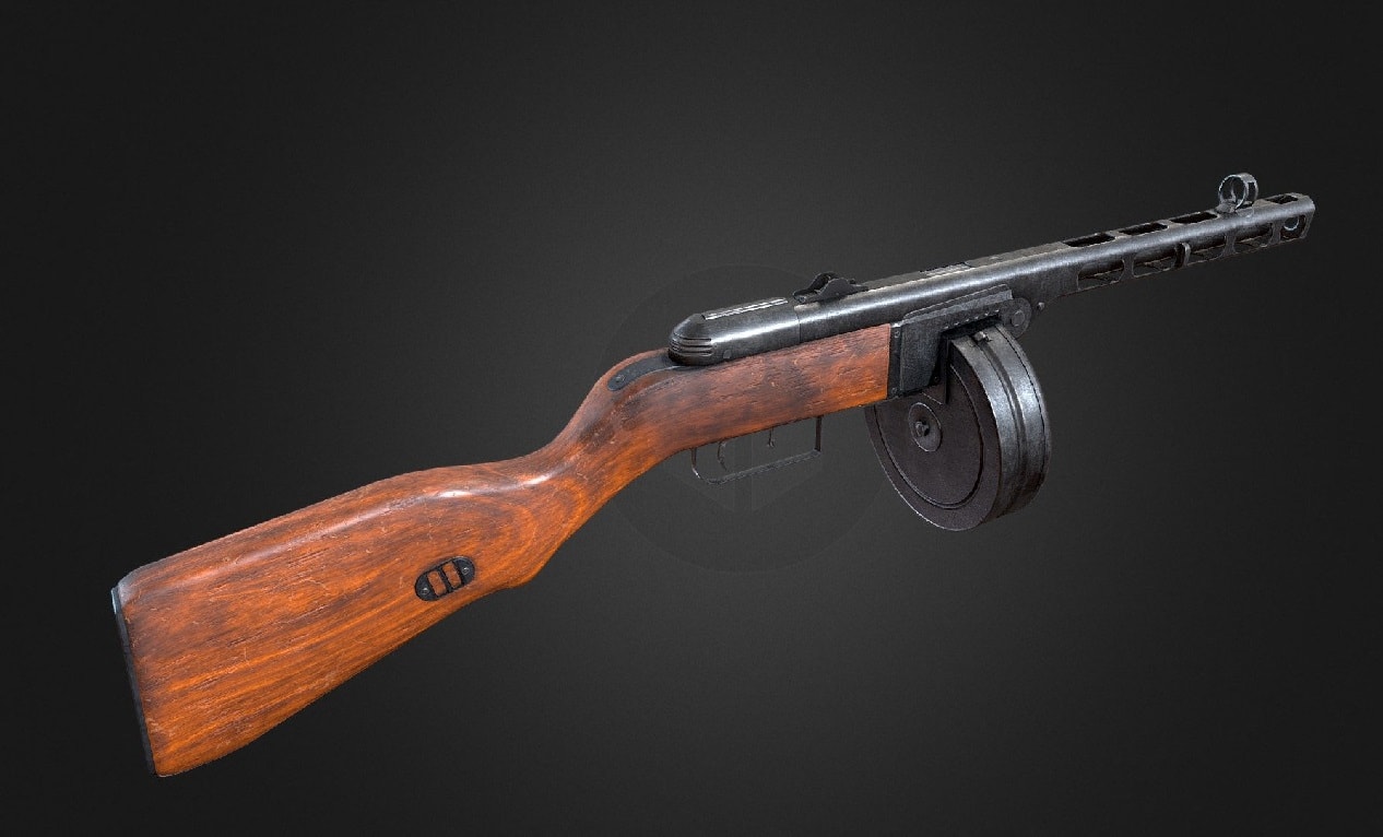 Ppsh The Most Famous Of All Submachine Guns Fortyfive