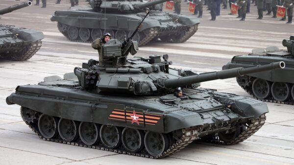 Russian T-90 Tank. Image Credit: Creative Commons.