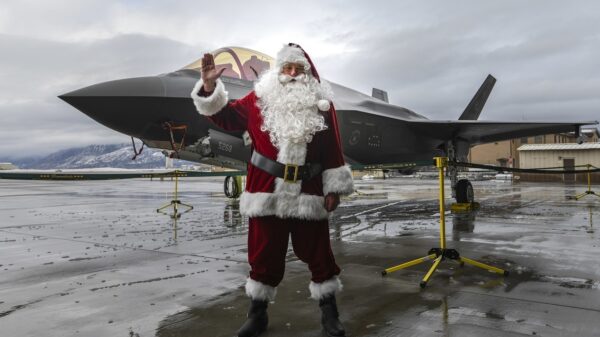 Santa Claus and F-35