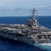 US Navy Aircraft Carrier Sunk