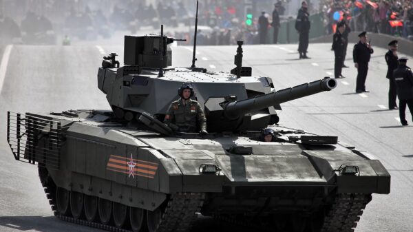 Image of Russian T-14 Tank. Image Credit: Creative Commons.
