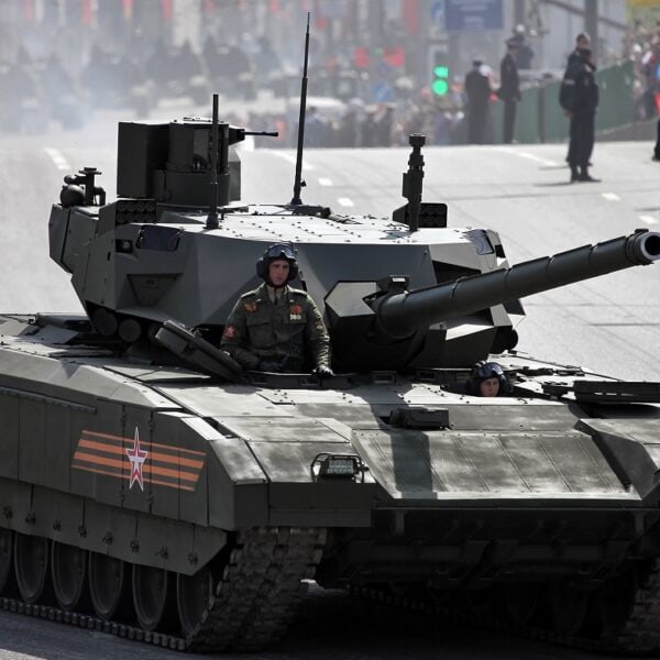 Image of Russian T-14 Tank. Image Credit: Creative Commons.