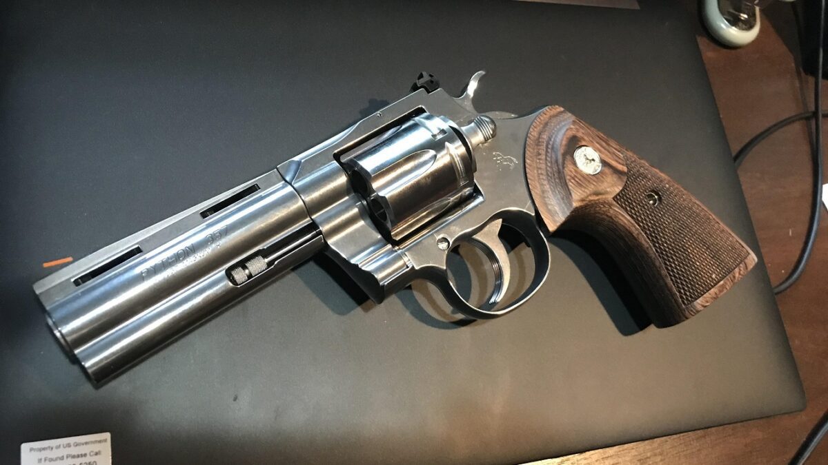 Colt Python. Image Credit: Creative Commons. 