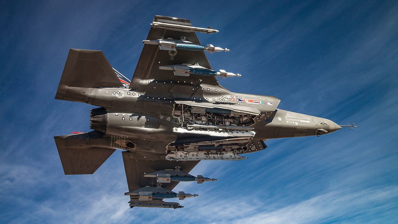 F-35 Joint Strike Fighter in What Is Called Beast Mode. Image Credit: Lockheed Martin.