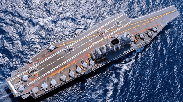 INS Vikrant Aircraft Carrier.