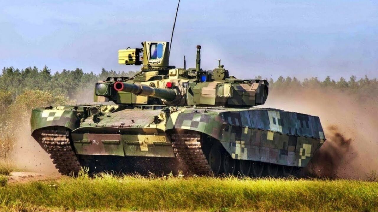 Ukraine T-84 Tank. Image Credit: Creative Commons.