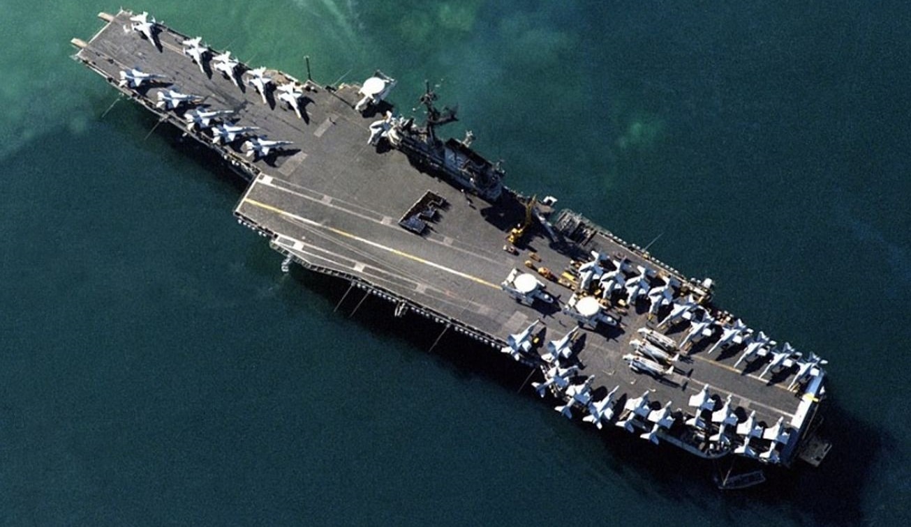 Image of Midway-class aircraft carrier. Image Credit: Creative Commons.