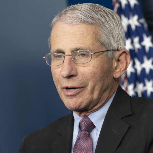 Director of the National Institute of Allergy and Infectious Diseases Dr. Anthony S. Fauci addresses his remarks and urges citizens to continue to follow the President’s coronavirus guidelines during a coronavirus (COVID-19) briefing Wednesday, April 22, 2020, in the James S. Brady White House Press Briefing Room of the White House. (Official White House Photo by Shealah Craighead)