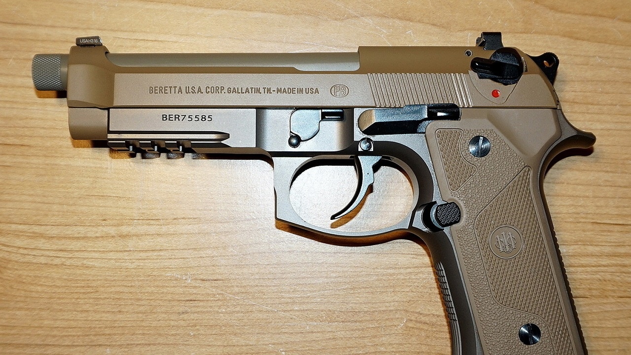 Beretta M9A3. Image Credit: Creative Commons.