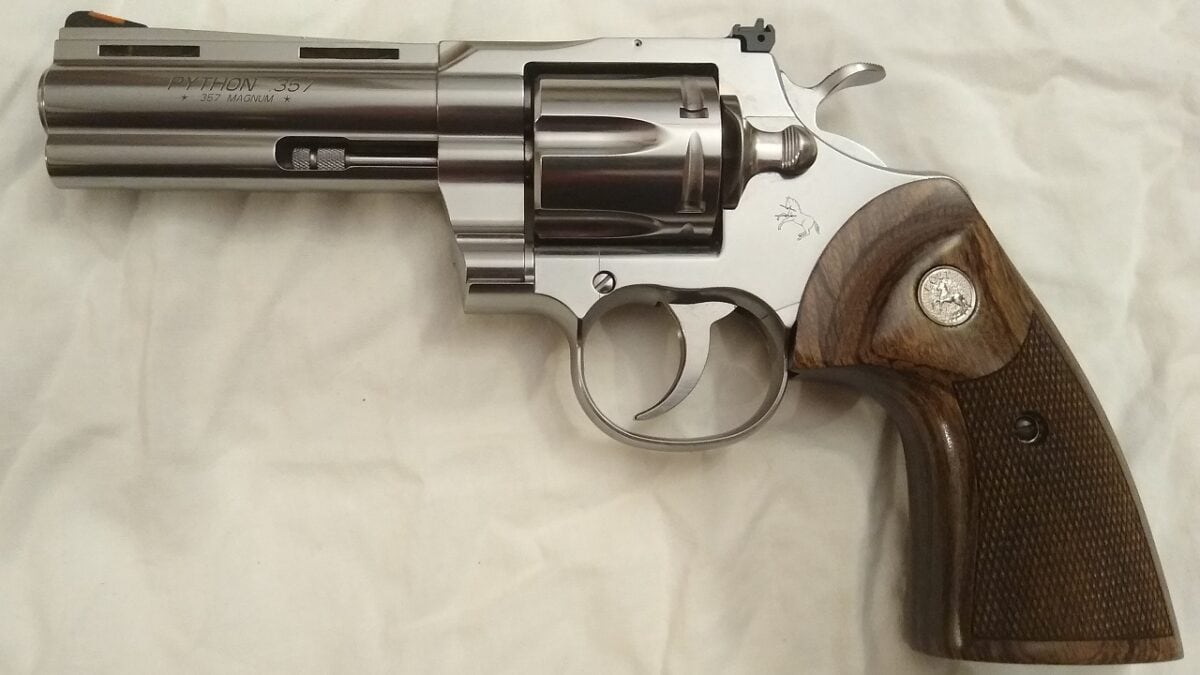 Colt Python Revolver Gun