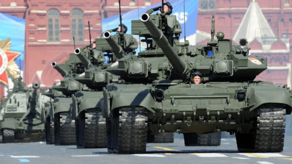 Russian T-90 Tanks