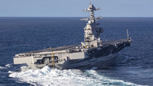 Ford-class Aircraft Carrier. Image Credit: US Navy.