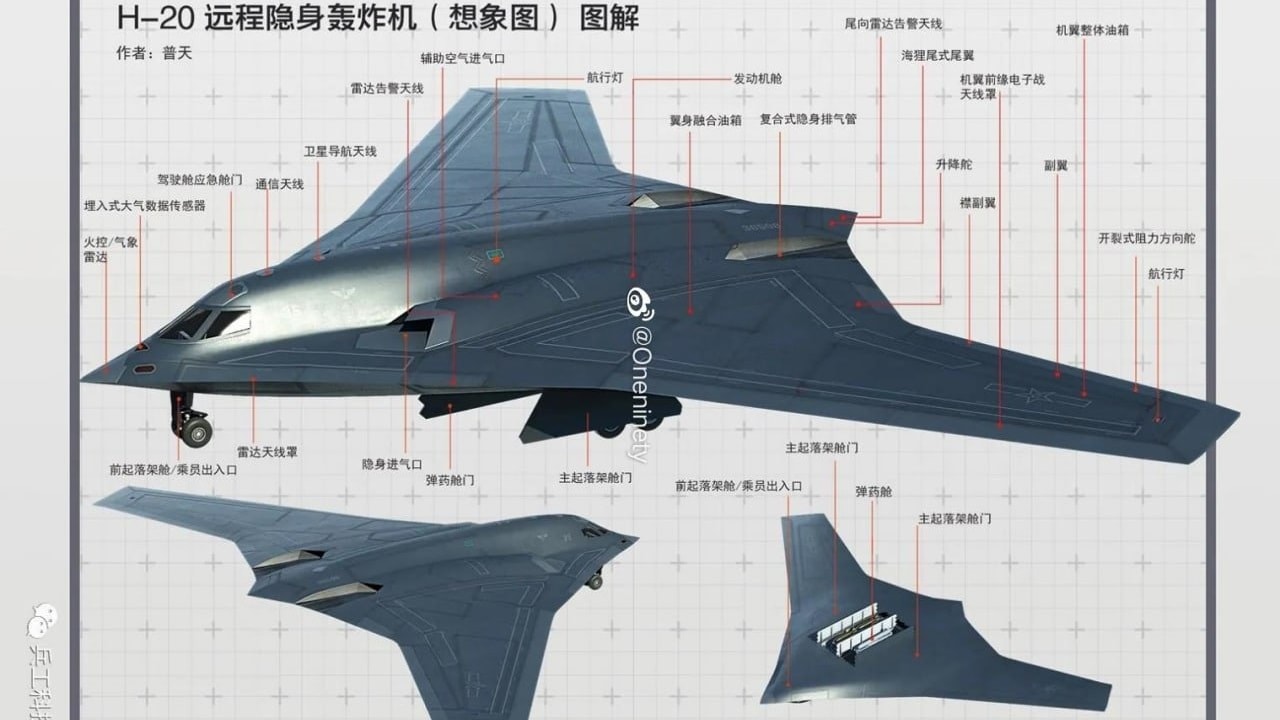 H-20: China's New Stealth Bomber Could Have a 7,500 Mile Range - 19FortyFive