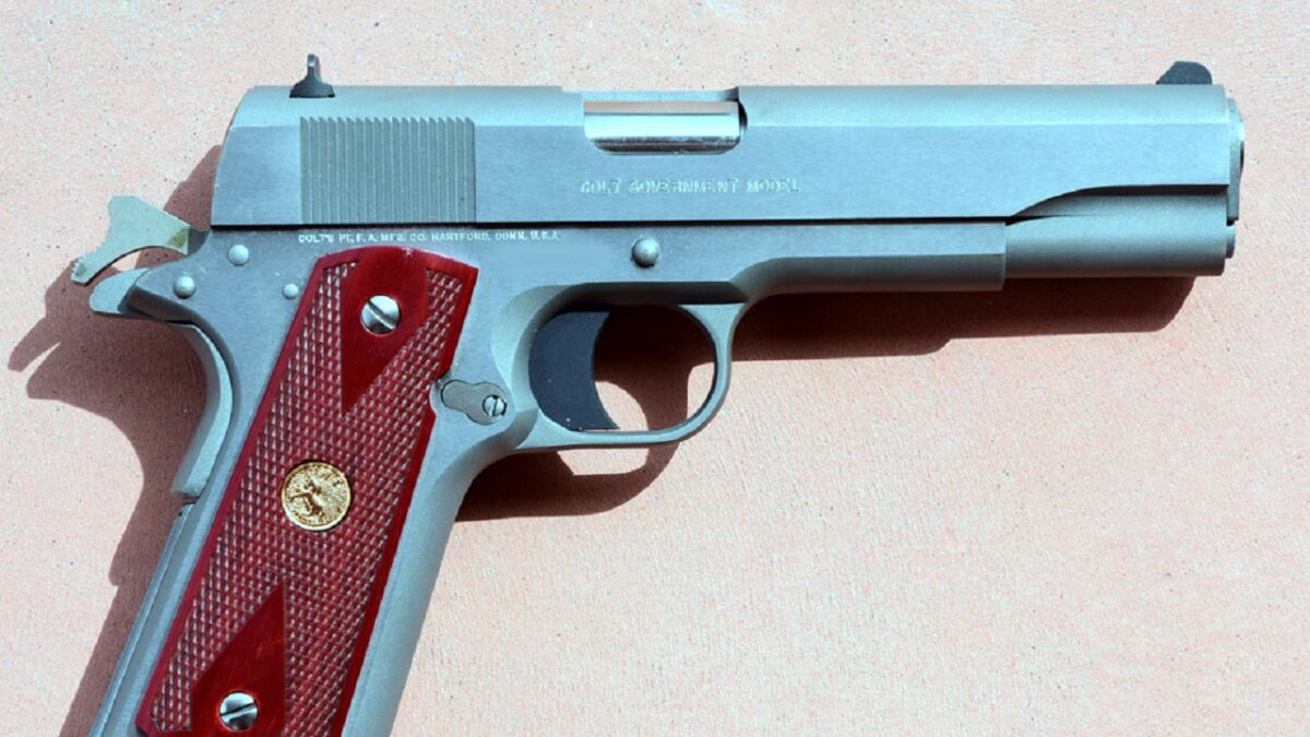 M1911. Image Credit: Creative Commons.
