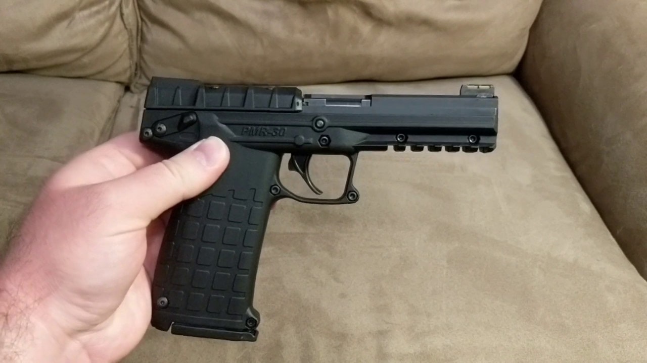 The Kel-Tec PMR-30 can old a lot of ammo and do it relatively cheaply. 