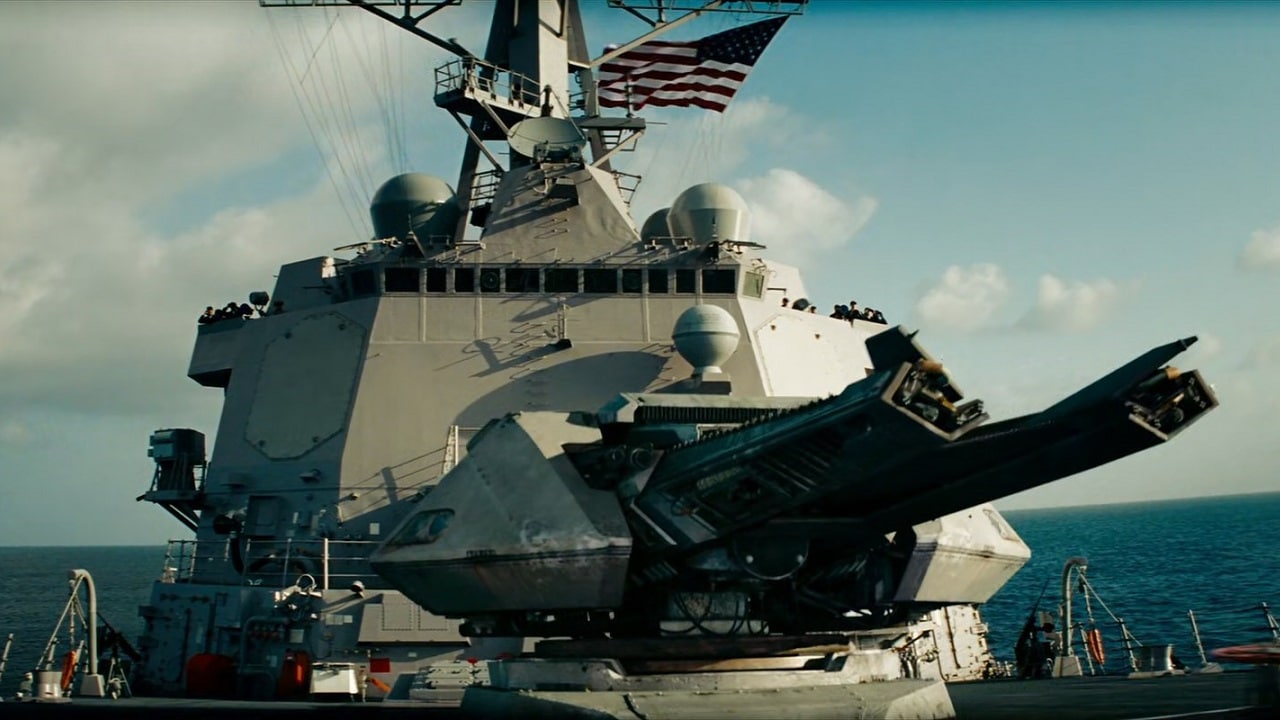 Image of a prototype railgun/artist rendition. Image credit: YouTube Screenshot.
