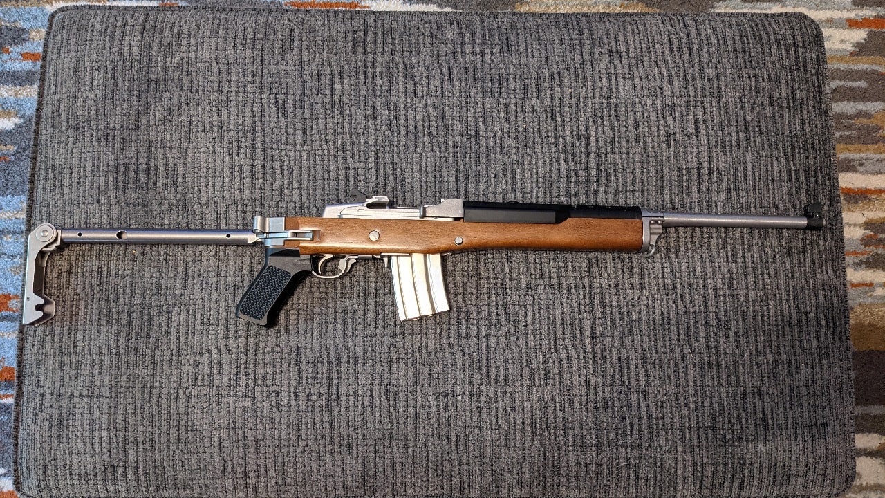 Ruger Mini 14/Mini 30 M4 Telescoping Pistol Grip Stock - Choate Machine &am...