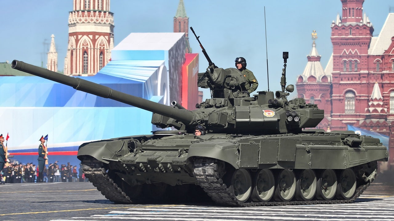 Russia's T-90A main battle tank. Image: Creative Commons.