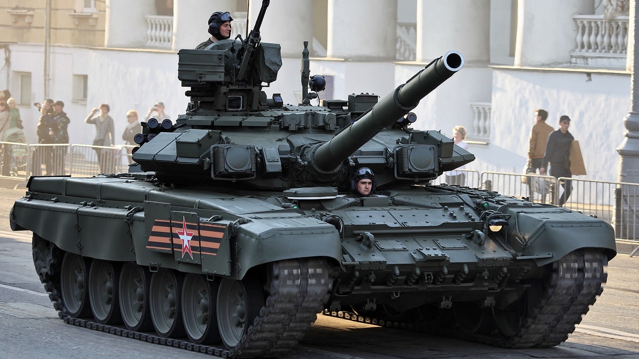 Russia's T-90 Tank. Image Credit: Creative Commons.