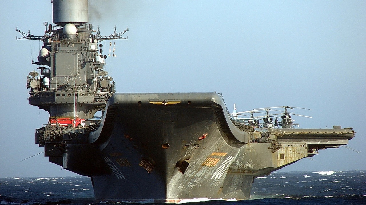 Russia Admiral Kuznetsov. Image Credit: Image Creative Commons.