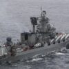 Slava-class Russian Navy.