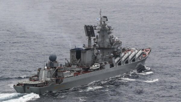 Slava-class Russian Navy.