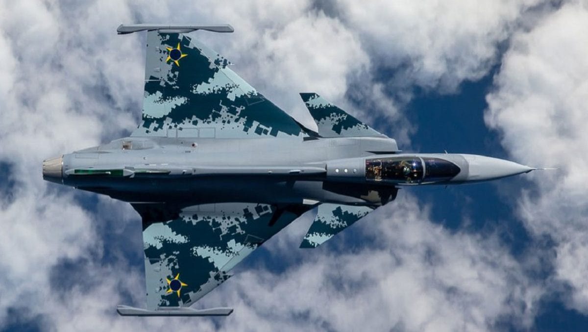Sweden's JAS 39 . fighter