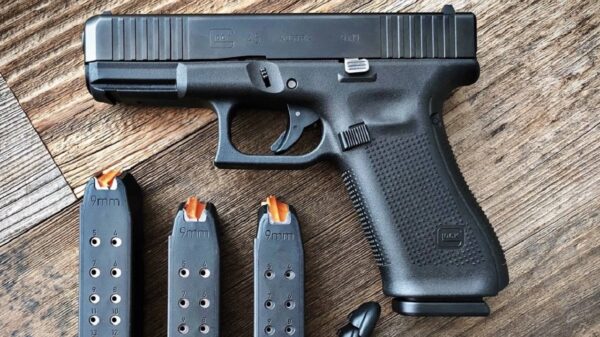 Image of a Glock 45. Image Credit: Creative Commons.