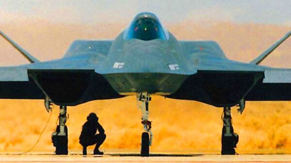 YF-23 stealth fighter. Image Credit: Creative Commons.