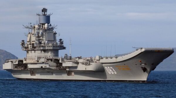 Admiral Kuznetsov Aircraft Carrier. Image Credit: Creative Commons.